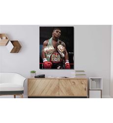 mike tyson canvas wall art/boxing wall art/gym wall
