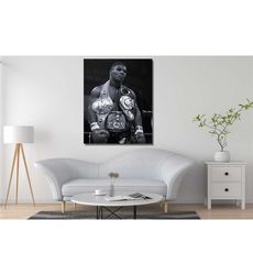 mike tyson canvas wall art/boxing canvas wall art/home