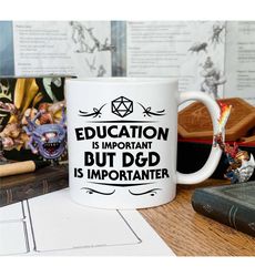 dungeons and dragons mug - d and d