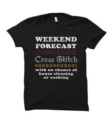 cross stitch shirt. cross stitch gift. cross stitching