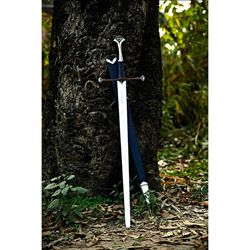 ANDURIL Sword of Strider, Custom Engraved Sword, LOTR Sword, Lord of the Rings King Aragorn Ranger Sword, Strider Knife