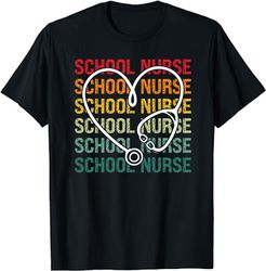 school nurse shirt, school nurse gift, school nurse tee, rn nurse appreciation, birthday gift for school nurse unisex t-