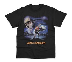 Army of Darkness T-Shirt, Vintage Movie Shirt, Horror T-Shirts, Army of Darkness Shirt, Scary Graphic T-Shirts, Movie Te