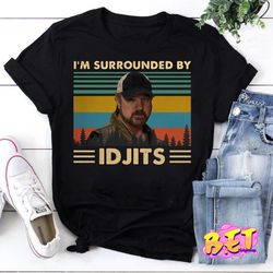 Supernatural Im Surrounded By Idjits Vintage T-Shirt, Supernatural Winchesters Shirt, Winchester Brothers Shirt, Idjits