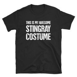 stingray costume t-shirt sea creature, ocean animal, & aquarium gift  sting ray fish
