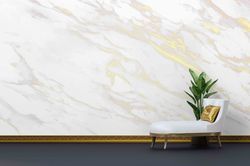 Custom Wall Paper,Alcohol Ink Wall Mural,Wall Paper Peel and Stick,Abstract Wall Print,3d Wall Paper,White Marble Wall P