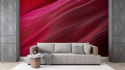 wall decals murals, wall mural wallpaper, wallpaper peel and stick, gift for the home, red and pink tones wall paper, re