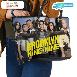 Brooklyn bag, Brooklyn shoulder bag, Brooklyn nine nine bag, Brooklyn giftCustom Bag, Leather Bag, Leather Bag gift, Han