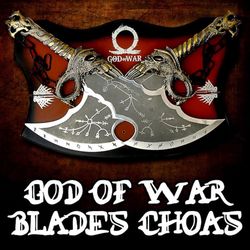 Blades of Chaos God of War Kratos's, Mjolnir God of Wars , Props, Lame Del Caos Sword Pairs Blades, God of WAR