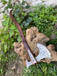 Hand forged Fully operational leviathan God of war Axe, Ragnar God of war, Kratos Viking Bearded axe, Norse Axe, Celtic