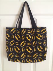 Batman Tote bag, Custom Bag