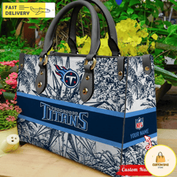 NFL Tennessee Titans NFL Women Leather Bag, Custom Bag
