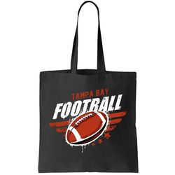 Tampa Bay Football Distress Tote Bag