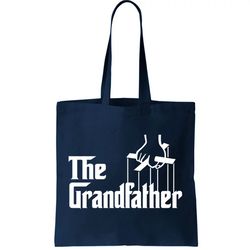 The Grandfather Logo Fathers Day Tote Bag