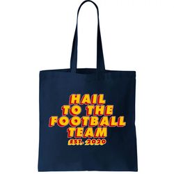 Hail To The Football Team EST 2020 Washington Football Tote Bag