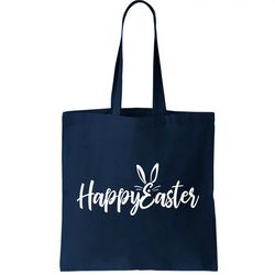 Happy Easter Cursive Signature Tote Bag