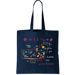 Kevins Battle Plan When Home Alone Tote Bag