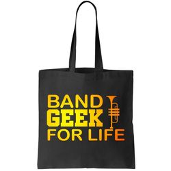 Band Geek For Life Tote Bag