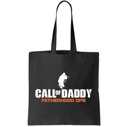 Call of Daddy Fatherhood OPS Gamer Dad Tote Bag