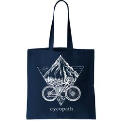 Cycopath Funny Cycling Tote Bag