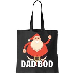Dad Bod Santa Claus Christmas Tote Bag