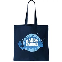 Daddy Saurus Tote Bag