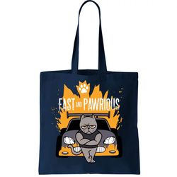 Fast And Pawrious Tote Bag