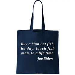Funny Anti Joe Biden Quote Stumbles His Words Tote Bag