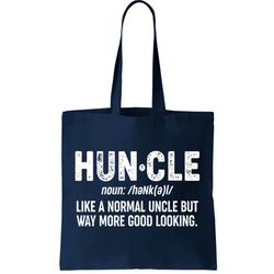 Funny HUNCLE Definition Tote Bag