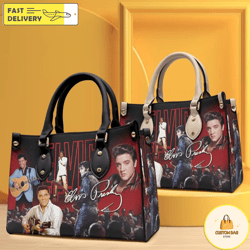 Elvis Presley Leather HandBag,Women Elvis Handbag, Elvis Bags Gift For Her 2