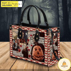 Horror Characters Halloween Leather Bag,Horror Handbag,Halloween Bags and Purses 2