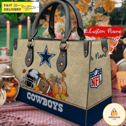 NFL Dallas Cowboys Autumn Women Leather Bag