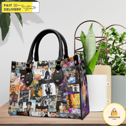 Prince Lover Leather HandBag,Prince Music Bag,Prince Fan Gift 1