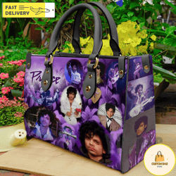 Prince Lover Leather HandBag,Prince Music Bag,Prince Fan Gift 4