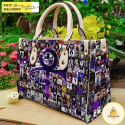 Prince Lover Leather HandBag,Prince Music Bag,Prince Fan Gift 7