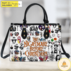 The Nightmare Before Christmas Leather Bag,The Nightmare Crossbody Bag,The Nightmare Before Christmas Purse Wallet 1