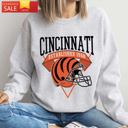 Cincinnati Est 1968 Vintage Cincinnati Bengals Shirt Gift for Fans  Happy Place for Music Lovers