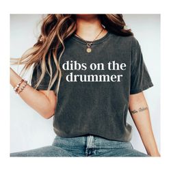 Drummer TShirt Drummer Gift Drumming Shirt Percussionist Musician Shirt Band Shirt Funny Wife Shirt Girlfriend Shirt Mus