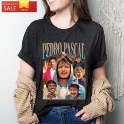 Actor Pedro Pascal Shirt 90s Inspired Vintage Narco Pedro Pascal Fans  Happy Place for Music Lovers