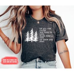Camping shirt, Forest shirt, Outdoors Shirt, Hiking Shirt, Backpacking, Camping, Mountains, Adventure Shirt, Womens Hiki