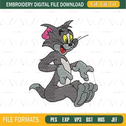 Tom and Jerry Cat Embroidery