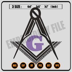 Masonic Awards Embroidery logo for Bag,logo Embroidery, Embroidery