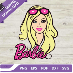 barbie doll movie svg, barbie face , barbenheimer svg, barbie pink