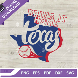 bring it home texas svg, texas rangers baseball svg, texas rangers baseball
