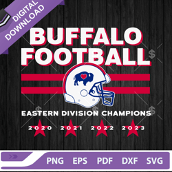 Buffalo Bills Football Eastern Division Champions SVG, Buffalo Bills NFL Football SVG, Eastern Division Champions