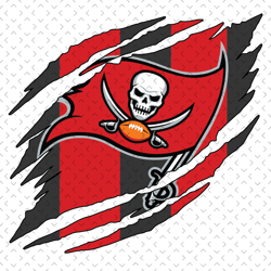 Tampa Bay Buccaneers Torn NFL Svg, Nfl svg, Football svg file, Football logo,Nfl fabric, Nfl football
