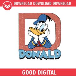 Funny Donald Duck Disney Character PNG