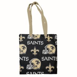 New Orleans Saints Cotton Canvas Tote Bag Hand Bag Travel Bag School Grocery Beach Accessories Customizable Strap