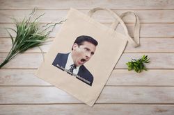 The Office TV Show  Eco Tote Bag  Reusable  Cotton Canvas Tote Bag  Sustainable Bag  Perfect Gift