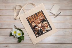 Vintage 90s Graphic Style Limited Taylor Swift Eco Tote Bag Cotton Canvas Tote Bag Sustainable Perfect Gift Christmas